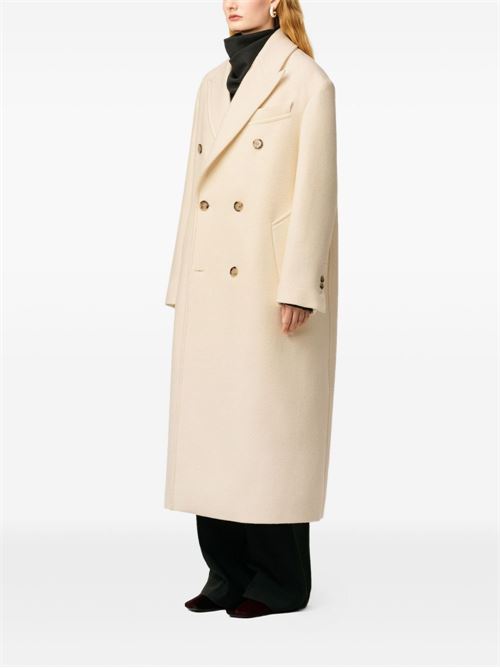 Cappotto doppiopetto lungo AMI PARIS | FCO458WV0078185